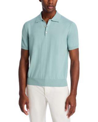Egyptian Cotton Knit Polo Shirt by CANALI