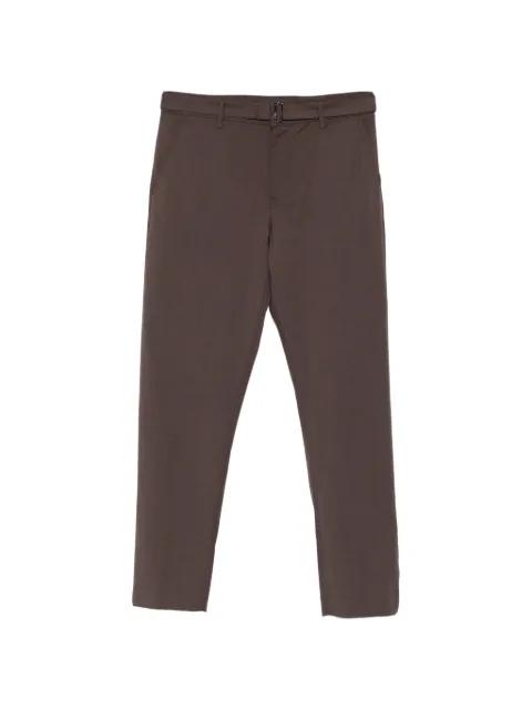 Impeccabile belted wool trousers by CANALI