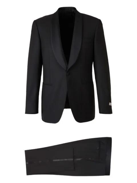 Impeccabile shawl-lapel button suit by CANALI