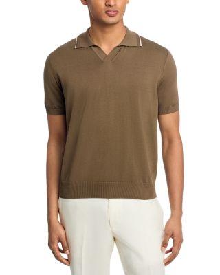 Johnny Collar Cotton Polo Shirt by CANALI