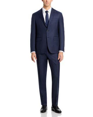 Kei Micro Check Trim Fit Suit by CANALI