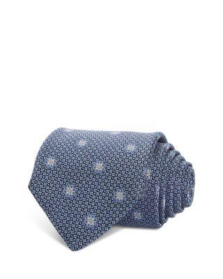 Silk Classic Flower Tie by CANALI
