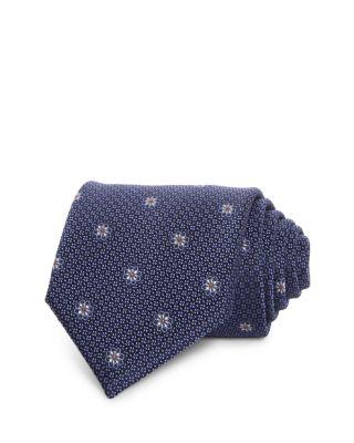Silk Classic Flower Tie by CANALI