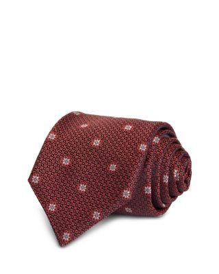Silk Classic Flower Tie by CANALI