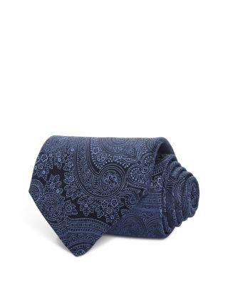 Silk Classic Paisley Tie by CANALI