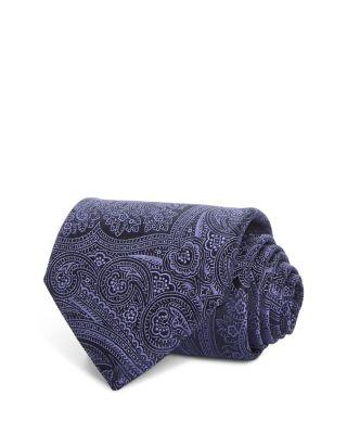 Silk Classic Paisley Tie by CANALI