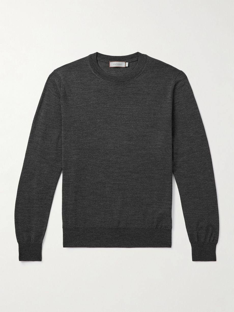 Slim-Fit Wool Sweater by CANALI