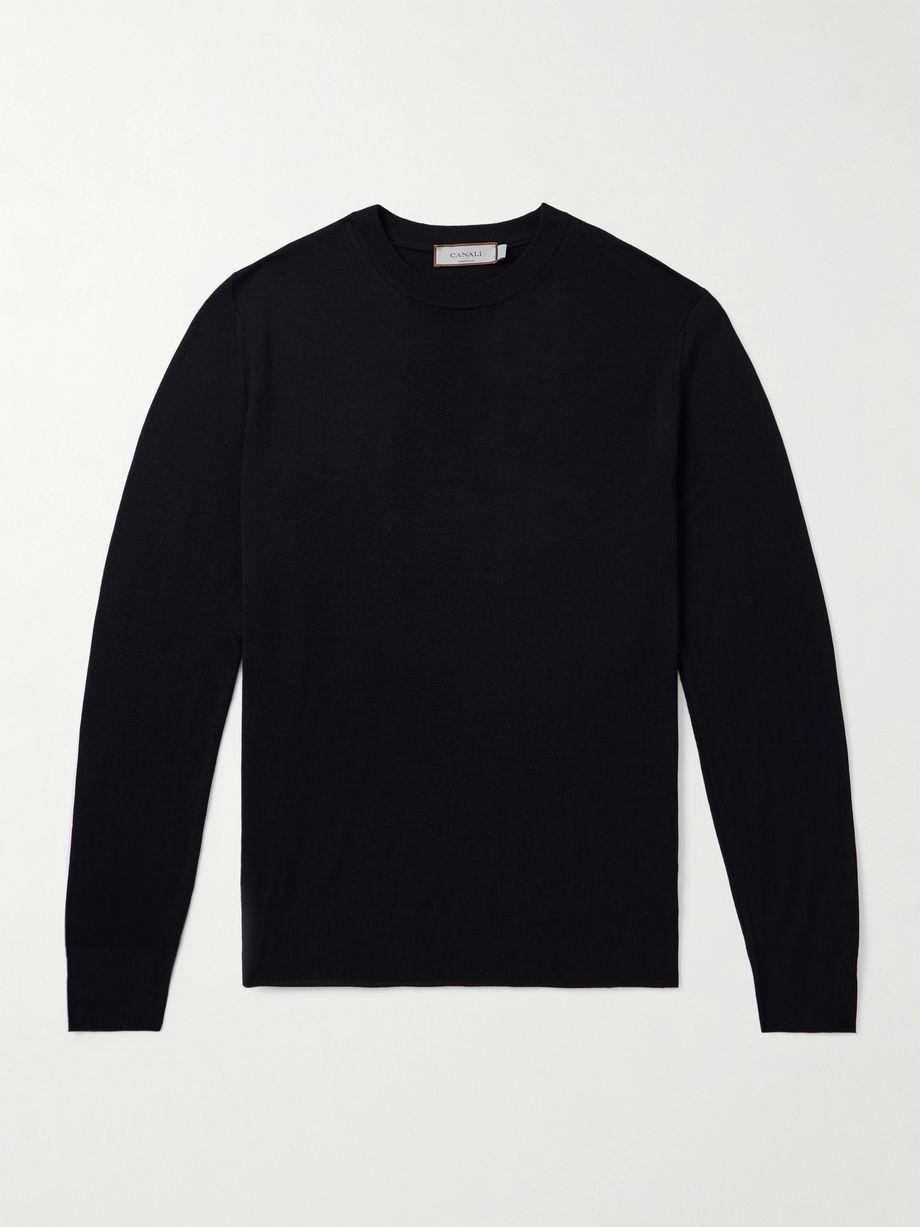 Slim-Fit Wool Sweater by CANALI