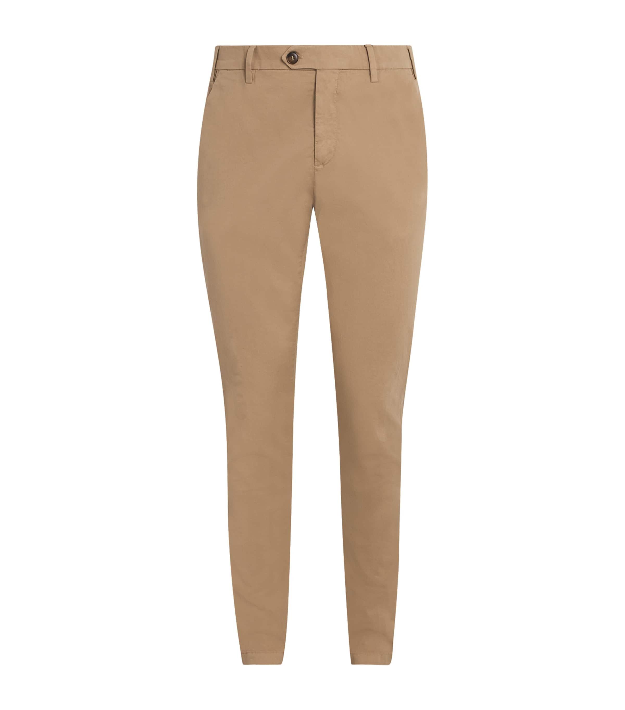 Stretch-Cotton Chinos by CANALI