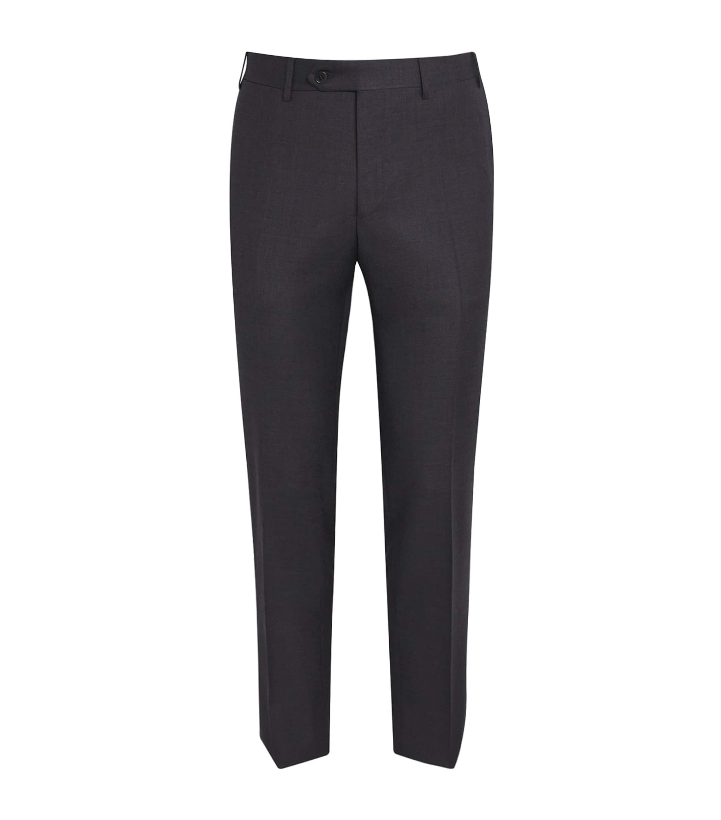Wool Straight Trousers by CANALI
