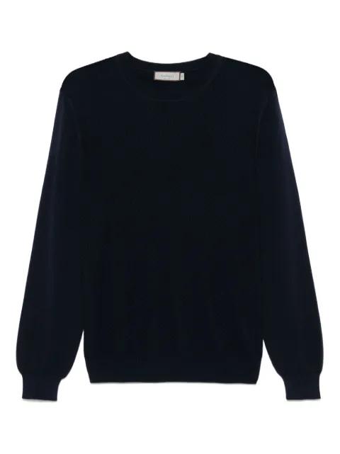 basket-weave sweater by CANALI