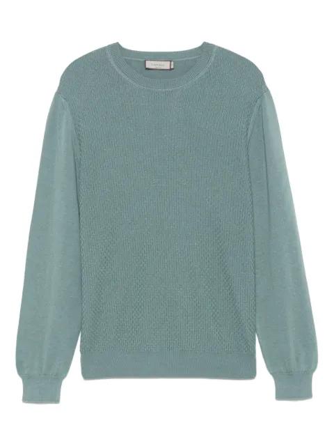 basket-weave sweater by CANALI