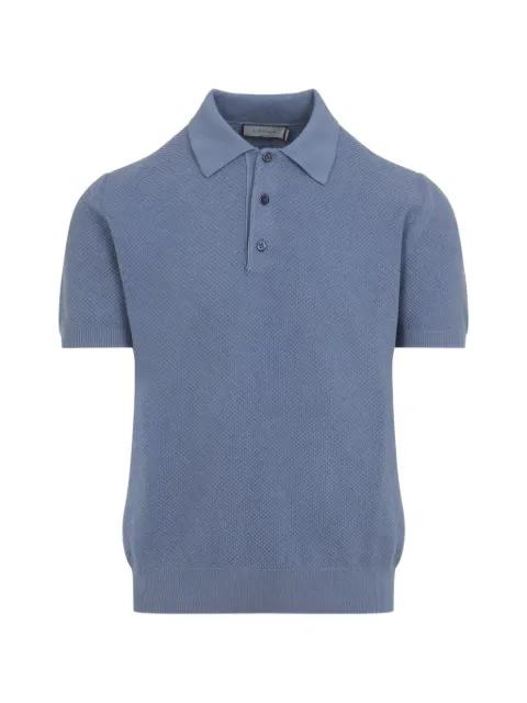 button-fastening polo shirt by CANALI