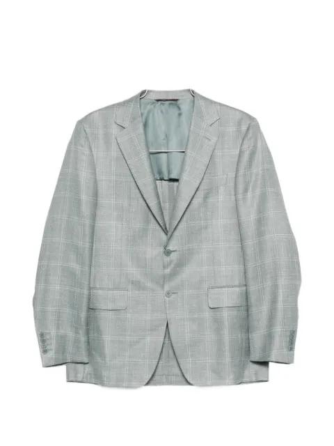 check button blazer by CANALI