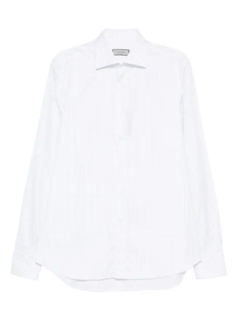 checked cotton shirt by CANALI
