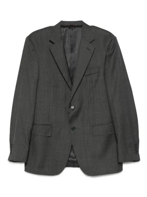 checked suit by CANALI