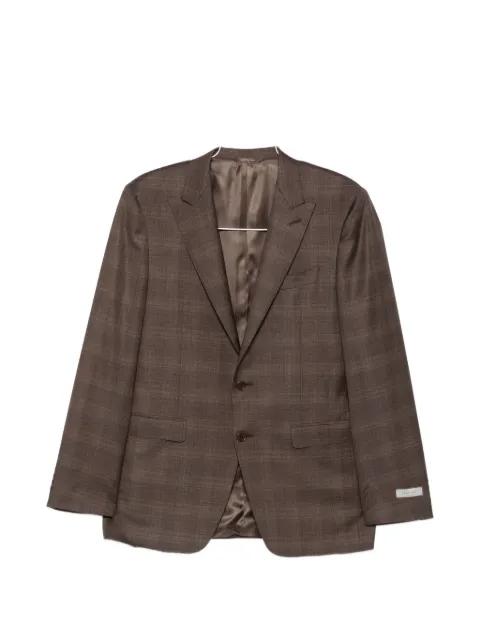 checked suit by CANALI