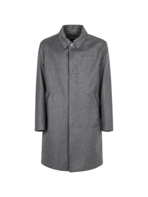 classic collar buttoned coat by CANALI