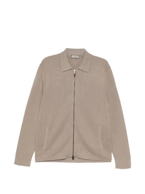 collared jacket by CANALI