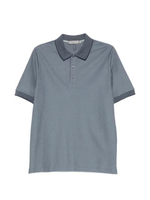 contrast-trim polo shirt by CANALI
