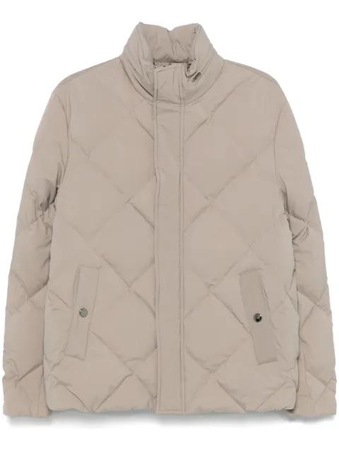 diamond-quilted jacket by CANALI