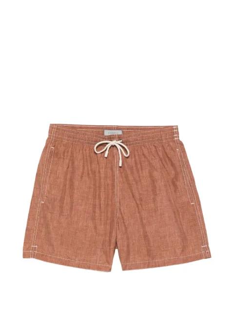drawstring stitch swim shorts by CANALI