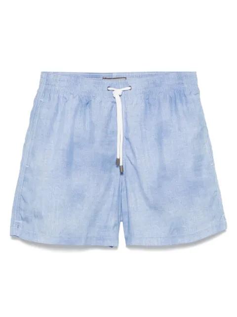 drawstring swim shorts by CANALI