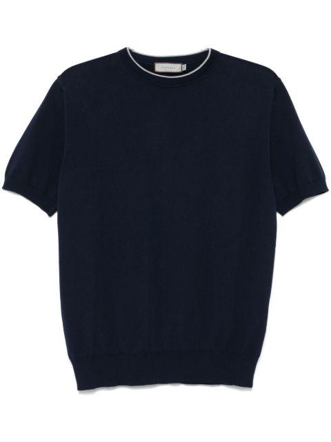 fine knit T-shirt by CANALI
