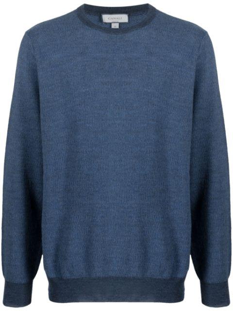 fine-knit wool jumper by CANALI