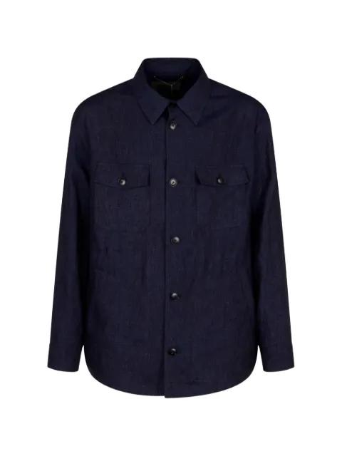 flap-pocket jacket by CANALI