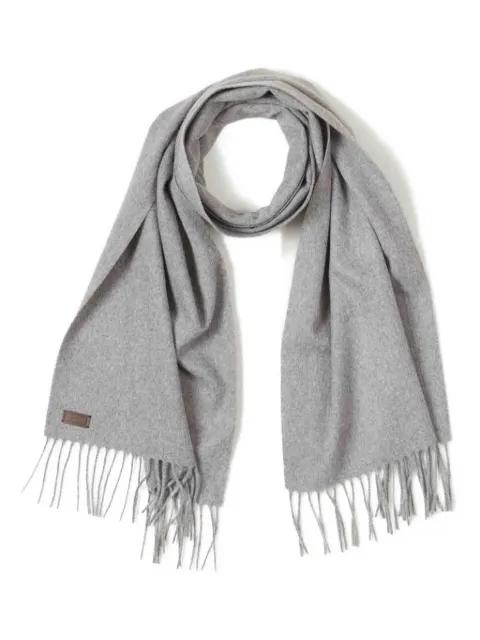 fringed cashmere scarf by CANALI