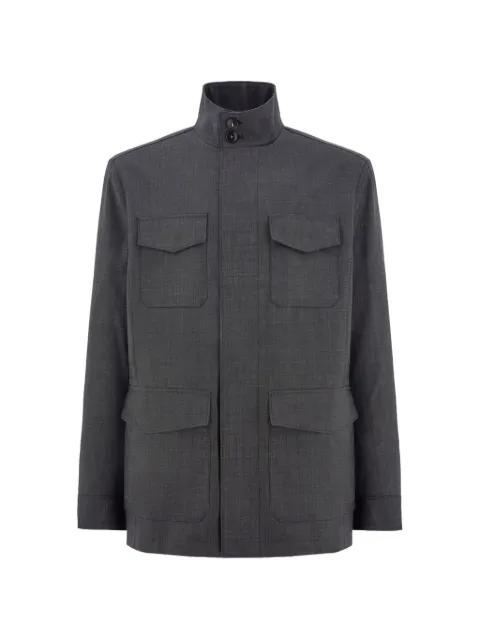front-pocket jacket by CANALI