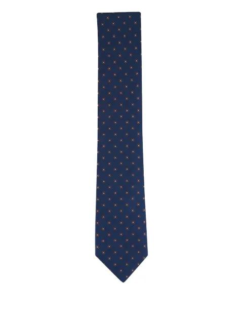 geometric-pattern tie by CANALI