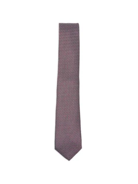 geometric-pattern tie by CANALI