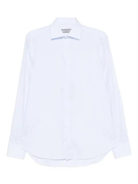 gingham cotton shirt by CANALI