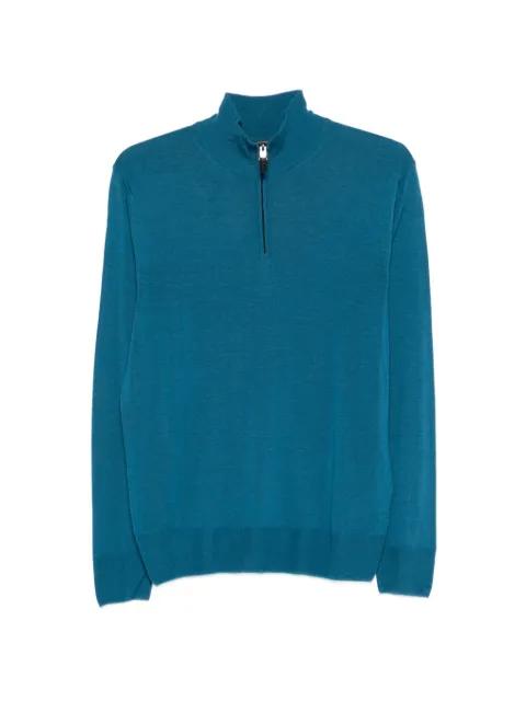 half-zip sweater by CANALI