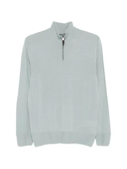 half-zip sweater by CANALI