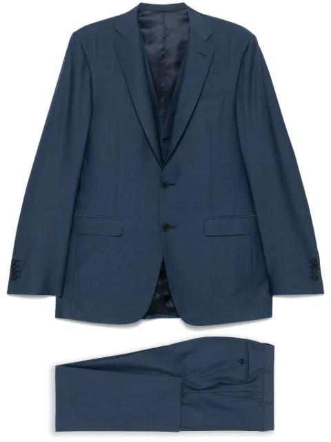 herringbone suit (set of three) by CANALI