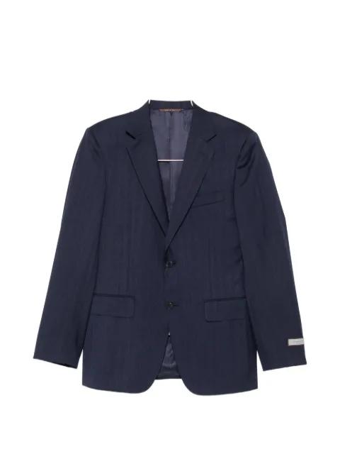herringbone wool suit by CANALI