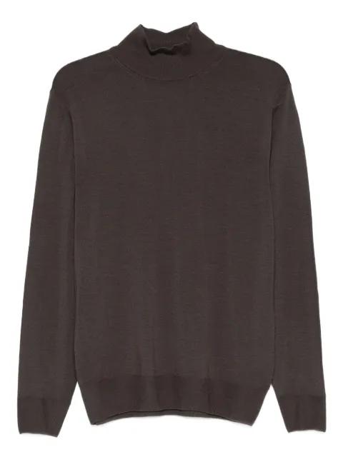 high-neck wool sweater by CANALI