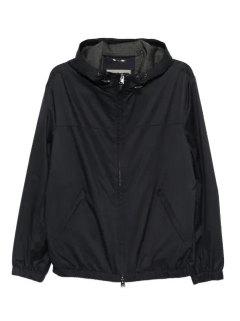 hoodied zip-up jacket by CANALI