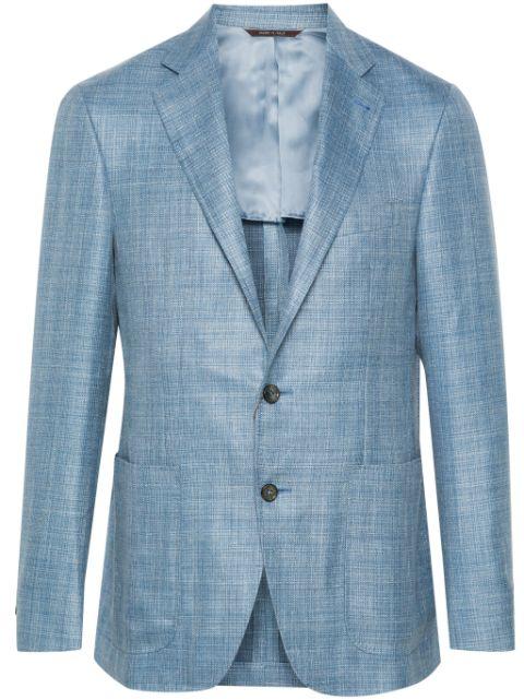 interwoven blazer by CANALI