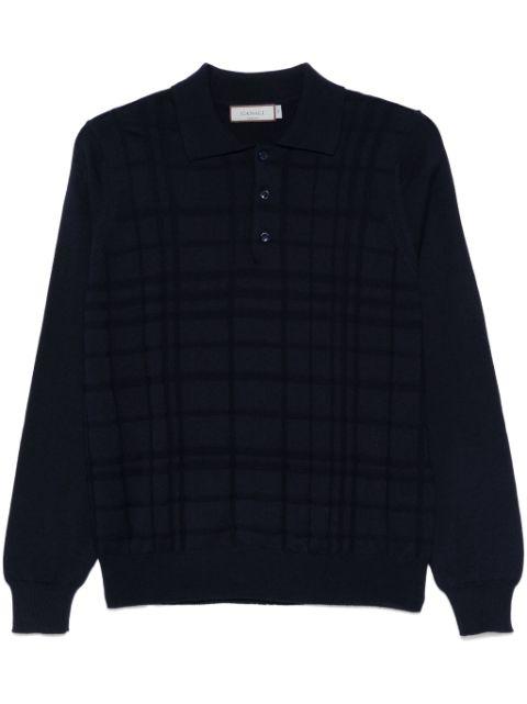 knitted polo shirt by CANALI