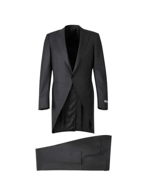 logo-detail suit by CANALI