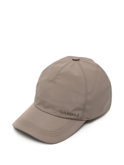 logo-embroidered baseball cap by CANALI