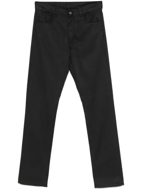 logo-patch trousers by CANALI