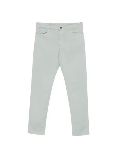logo-patch trousers by CANALI