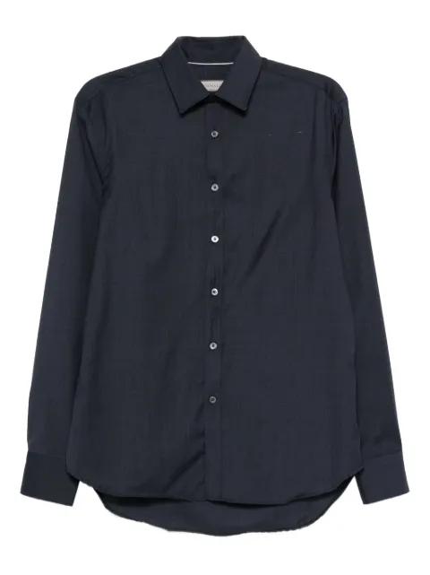 long-sleeve wool shirt by CANALI
