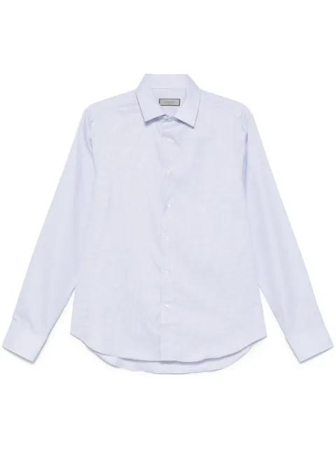 micro check shirt by CANALI