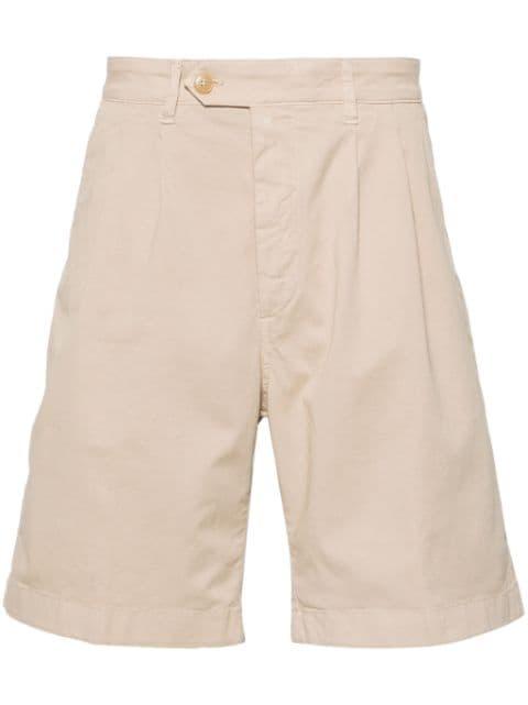 mid-rise chino shorts by CANALI